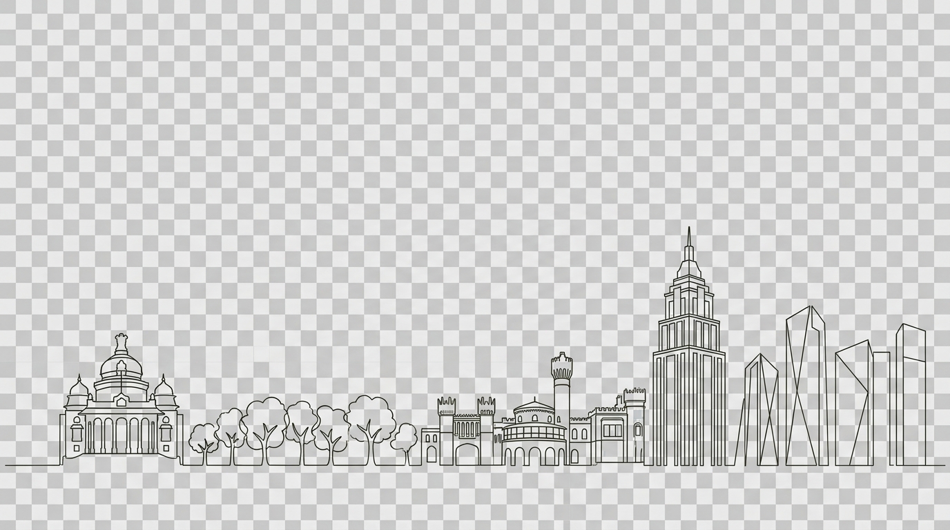Bangalore skyline